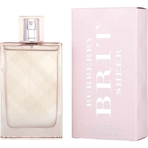 burberry brit sheer eau de toilette 30ml spray|burberry brit sheer sephora.